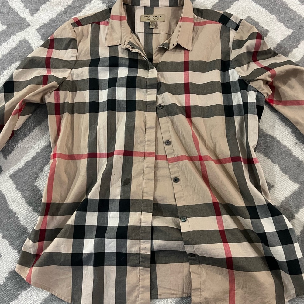 Burberry women’s shirt long sleeve